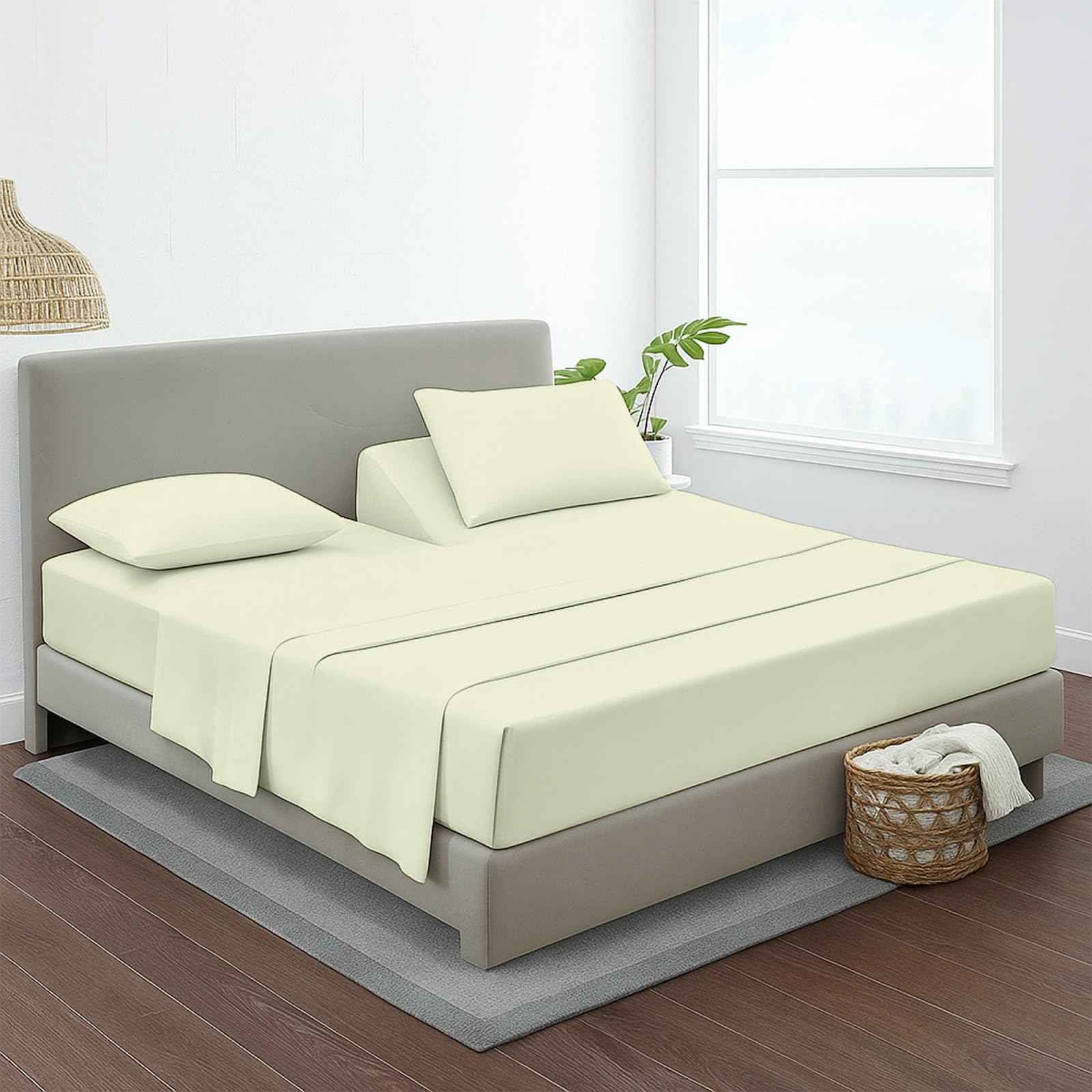 13th heaven グレー 32X30 リラックスフィット Amazon.com: Flex Head King Sheets Sets for Adjustable Beds